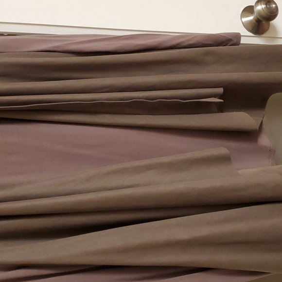 Brown Cardigan Sweater Open Front Sz M - Picture 4 of 5